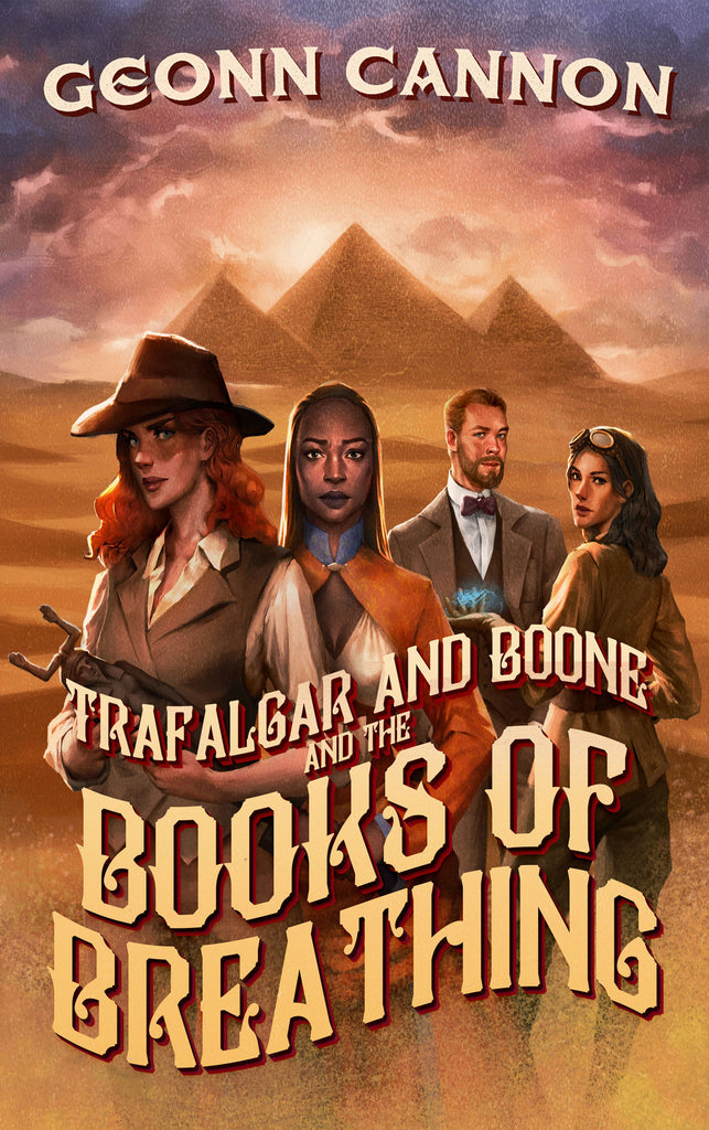 Trafalgar and Boone and the Books of Breathing by Geonn Cannon